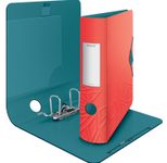 LEITZ Ordner Rückenbreite 8.2 cm DIN A4 Kunststoff rot