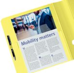 LEITZ Ordner Rückenbreite 6.5 cm DIN A4 Kunststoff blau