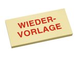 inFO WIEDERVORLAGE Haftmarker 3,5 x 7,0 cm