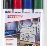edding Permanentmarker 1.0 - 5.0 mm Mehrfarbig