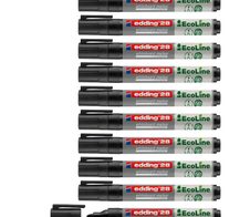 edding 28 Whiteboard-Marker-Set 1.5 - 3.0 mm Schwarz