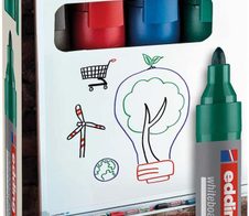 edding 28 Whiteboard-Marker 1.5 - 3.0 mm Mehrfarbig