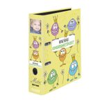 FALKEN Motivordner Rückenbreite 8 cm DIN A4 stabile Pappe Motiv