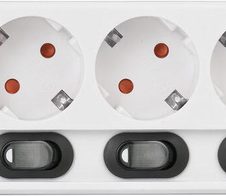 brennenstuhl Steckdosenleiste mit Schalter 2 m