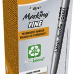 BIC® Permanentmarker 1.0 mm Schwarz