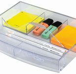 HAN Schubladeneinsatz Polystyrol transparent