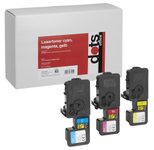 dots Toner kompatibel zu KYOCERA TK-5230C/M/Y, 3er-Set cyan, magenta, gelb