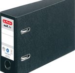 herlitz Ordner Rückenbreite 7.5 cm DIN A5 quer Karton schwarz