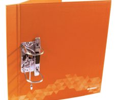 DONAU Ordner Rückenbreite 7.5 cm DIN A4 stabile Pappe rot