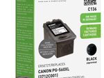 KMP Druckerpatrone C136 schwarz kompatibel zu Canon PG-560XL