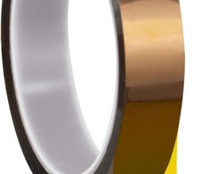 plottiX Hitzebeständiges Klebeband 20 mm  x 33 m gelb