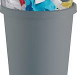 helit Papierkorb 18,0 l grau