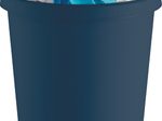 helit Papierkorb 18,0 l blau