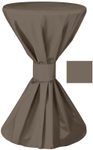 MFG Freizeitmöbel Stehtischhusse taupe Ø 70 cm