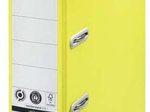 LEITZ Ordner Rückenbreite 8 cm DIN A4 Karton gelb
