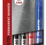 Pentel Permanentmarker 1.5 - 7.0 mm Mehrfarbig