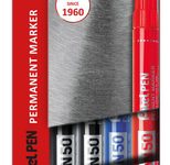Pentel Permanentmarker 3.0 mm Mehrfarbig