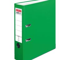 herlitz Ordner Rückenbreite 8 cm DIN A4 Kunststoff hellgrün