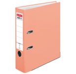 herlitz Ordner Rückenbreite 8 cm DIN A4 Kunststoff lachs