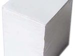 Notizzettel 9.2 cm  x 7.6 cm weiß