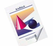 Briefblock DIN A4 kariert