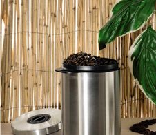 xavax® Kaffeedose 21.8 cm hoch silber