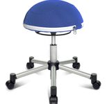 Topstar Hocker Sitness Half Ball blau