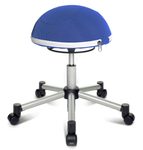 Topstar Hocker Sitness Half Ball blau