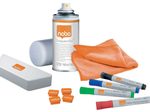 nobo Glas-Magnettafel Zubehör-Set 11 Teile