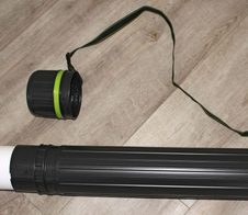 LINEX® Zeichenrollenköcher 400084540 schwarz/grün