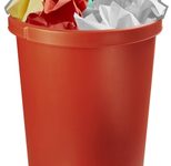 HAN Papierkorb 50,0 l rot