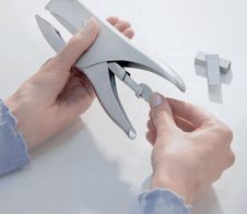 LEITZ Heftzange silber