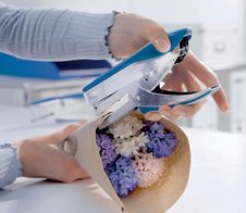 LEITZ Heftzange blau-metallic