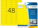 HERMA Etiketten 4366 gelb 45,7 x 21,2 mm