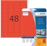 HERMA Etiketten 4367 rot 45,7 x 21,2 mm