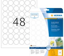 HERMA Etiketten 4387 weiß 30,0 x 30,0 mm