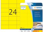 HERMA Etiketten 4466 gelb 70,0 x 37,0 mm