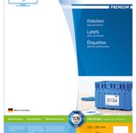 HERMA Etiketten 5065 weiß 210,0 x 297,0 mm