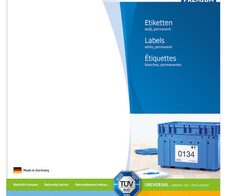 HERMA Etiketten 5065 weiß 210,0 x 297,0 mm