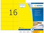 HERMA Etiketten 4256 gelb 105,0 x 37,0 mm