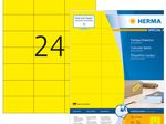 HERMA Etiketten 4406 gelb 70,0 x 37,0 mm