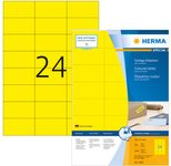 HERMA Etiketten 4406 gelb 70,0 x 37,0 mm