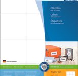 HERMA Etiketten 4279 weiß 70,0 x 67,7 mm