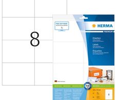 HERMA Etiketten 8645 weiß 105,0 x 74,0 mm