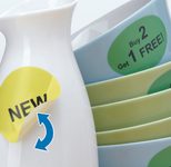 HERMA Etiketten 4478 weiß 85,0 x 85,0 mm