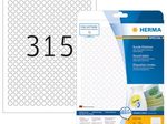 HERMA Etiketten 4385 weiß 10,0 x 10,0 mm