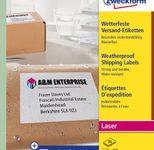 AVERY Zweckform Folien-Versandetiketten 99,1 x 57,0 mm