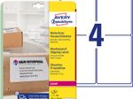 AVERY Zweckform Folien-Versandetiketten 99,1 x 139,0 mm