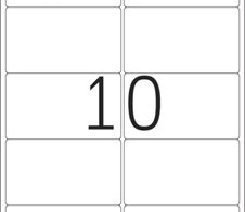 HERMA Folien-Versandetiketten 99,1 x 57,0 mm