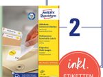 AVERY Zweckform Etiketten L4734REV-100 weiß 199,6 x 143,5 mm